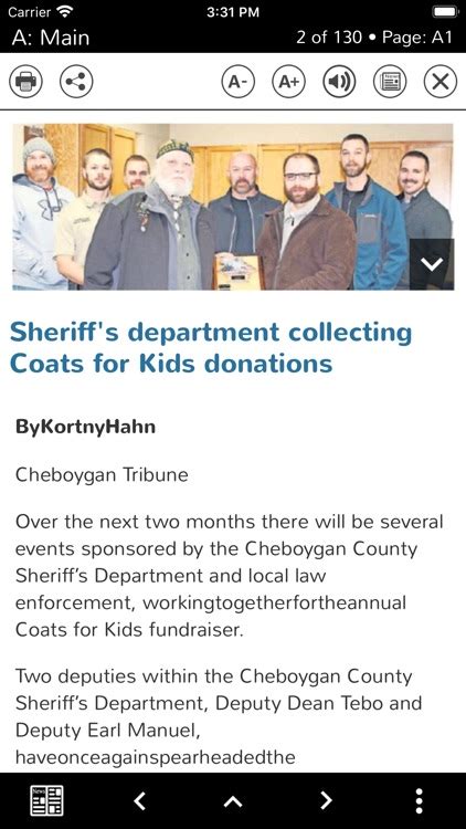 cheboygan daily tribune